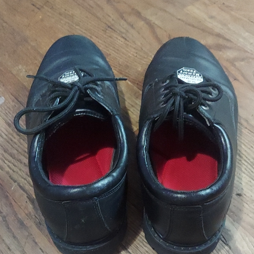 Skechers Black Oxford Shoes with Memory Foam - Picture 12 of 12